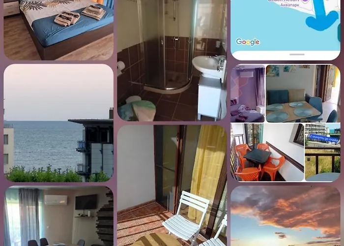 тристаен еуфория, влас Lägenhet Sveti Vlas